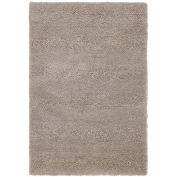 Lulu Plush Super-Soft High-Density Woven Plain Silky Polyester Mid-Height Shaggy Stone Rug-Asiatic Carpets-Rug Love - The Most Loved Rug Store